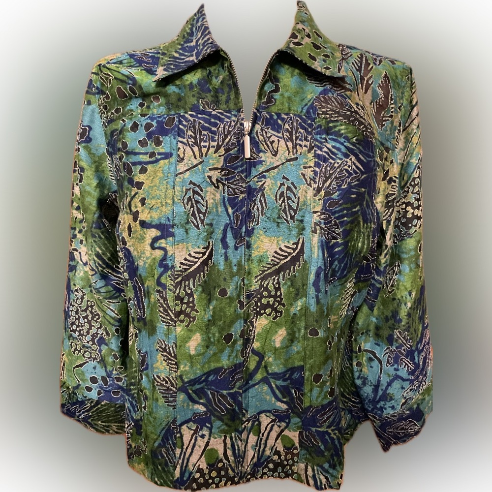 Floral Jacket By Ruby Rd. - image 1